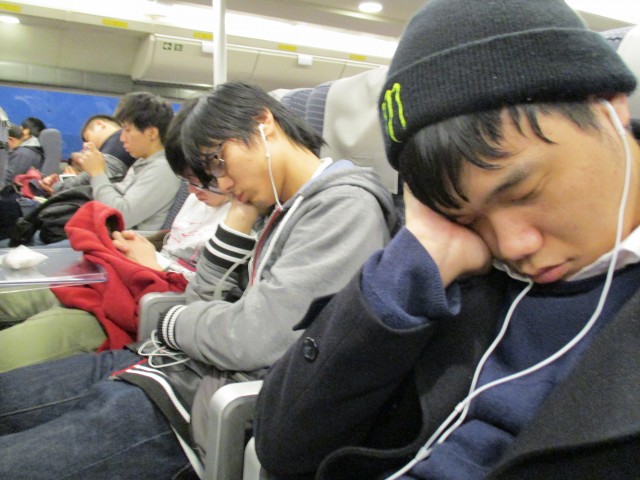 ⑩フェリー内　お疲れです　A